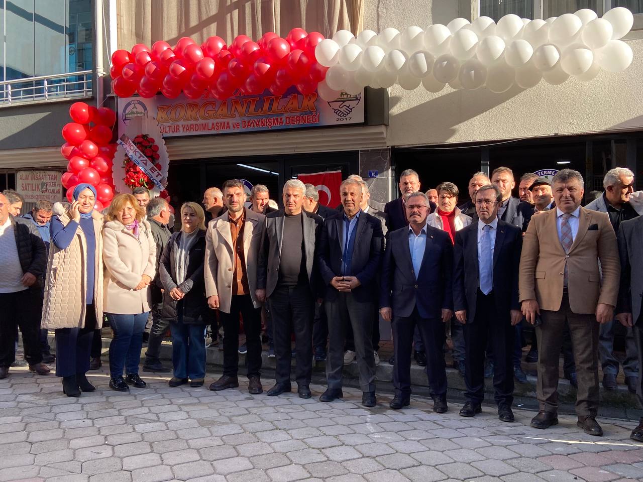 Terme’de Korganlılar Kültür ve Dayanışma Derneği Yeni Yerinin Açılışını Gerçekleştirdi