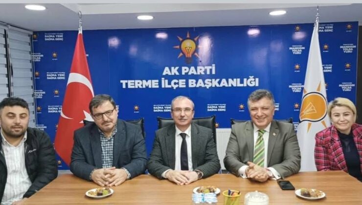 AK Parti Terme İlçe Başkanı İsa Baş’tan Ziyaret Mesajı: Orhan Kırcalı’ya Teşekkür