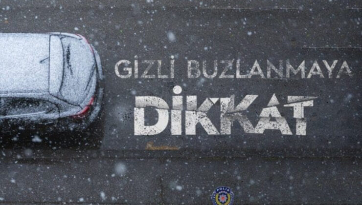 Samsun Valiliği’nden Kritik Uyarı: Gizli Buzlanmaya Dikkat!